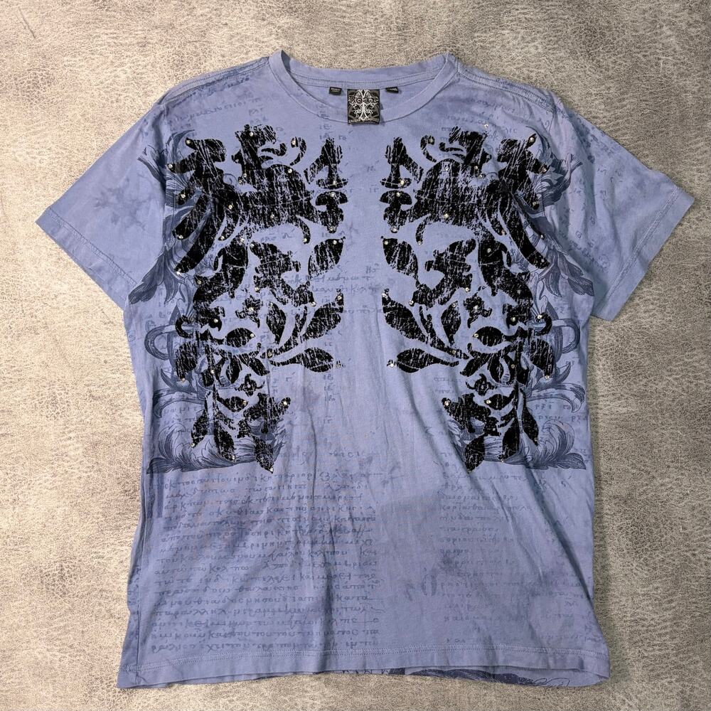 Roar Lavender Velour Graphic Tee